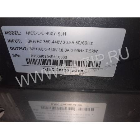 NICE-L-C-4007-SJH 7.5kW